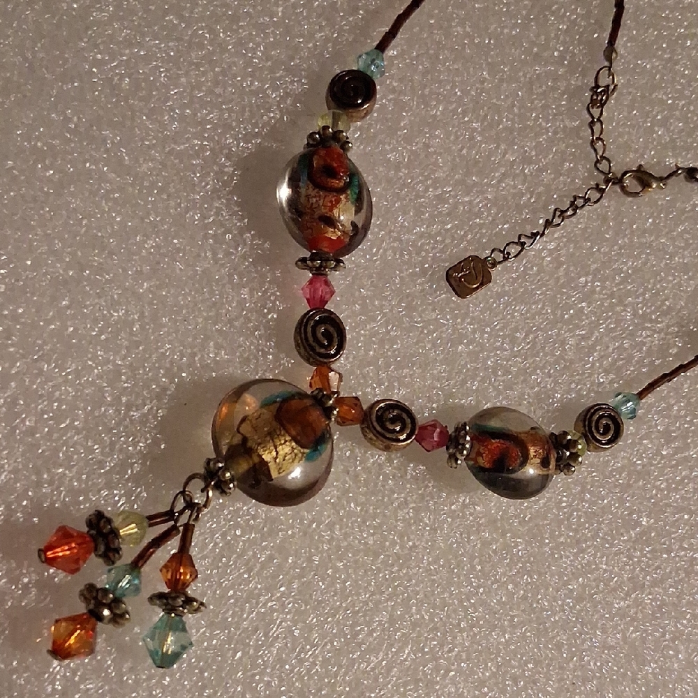 Elegant Multicolor Beaded Necklace